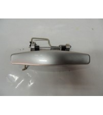 Maçaneta Externa Porta Traseira Direita Renault Duster 2017 Prateado Traseira