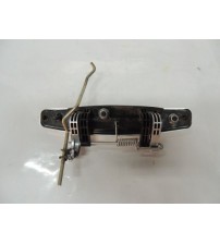 Maçaneta Externa Porta Dianteira Direita Renault Duster 2017 Prateado Dianteira