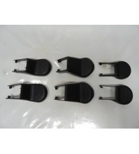 Kit Acabamento Fixação Bancos Lifan X60 2019 Manual Preto