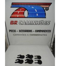 Kit Acabamento Fixação Bancos Lifan X60 2019 Manual Preto