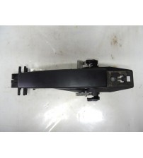 Maçaneta Externa Porta Traseira Esquerda Discovery 3 2008 Preta Traseira