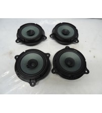 Kit Auto Falantes Portas Original Nissan Kicks 2019 Preto