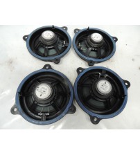 Kit Auto Falantes Portas Original Nissan Kicks 2019 Preto