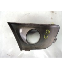 Moldura Farol Milha Lado Direito Renault Duster Oroch 2017 Preto Direito