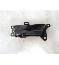 Maçaneta Interna Porta Dianteira Esquerda Hyundai Creta 2019 Preto Dianteira