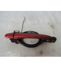 Maçaneta Externa Porta Traseira Direita Mitsubishi Asx 2018 Bordô Traseira