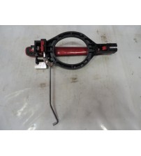 Maçaneta Externa Porta Traseira Direita Mitsubishi Asx 2018 Bordô Traseira