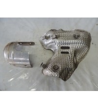 Proteção Coletor/catalisador Motor Par Hyundai Hb20s 2014