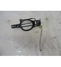 Maçaneta Externa Dianteira Esquerd Mitsubishi Outlander 2014 Cinza Dianteira