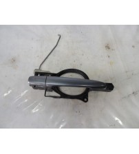 Maçaneta Externa Dianteira Direita Mitsubishi Outlander 2014 Cinza Dianteira