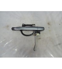 Maçaneta Externa Traseira Direita Mitsubishi Outlander 2014 Cinza Traseira