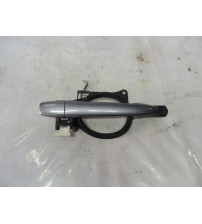 Maçaneta Externa Traseira Esquerda Mitsubishi Outlander 2014 Cinza Traseira