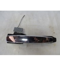 Maçaneta Externa Porta Traseira Direita Gm Captiva 2012 Cromado Traseira