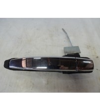 Maçaneta Externa Porta Traseira Esquerda Gm Captiva 2012 Cromado Traseira