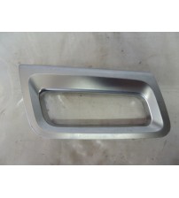 Alça Puxador Porta Dianteira Esquerda Chevrolet Captiva 2012 Prata