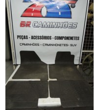 Jogo Tapete Borracha Chevrolet Captiva 2012 Preto