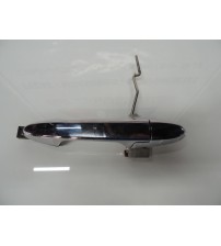 Maçaneta Externa Cromada Dianteira Direita Honda Hr-v 2016 Prateado Dianteira