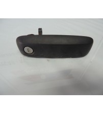 Maçaneta Externa Porta Dianteira Direita Fiat Fiorino 2015 Preto Dianteira