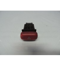 Botão Pisca Alerta Gm Tracker / Suzuki Grand Vitara 2001 Vermelho