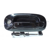 Maçaneta Externa Lado Esquerdo Dodge Dakota 2000 Preto Dianteira