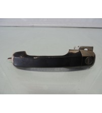 Maçaneta Externa Porta Dianteira Esquerda Ford Ecosport 2012 Preto Dianteira