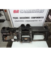 Capa Do Painel Com Tampa Porta Objetos Ford Ecosport 2012 Cinza-escuro