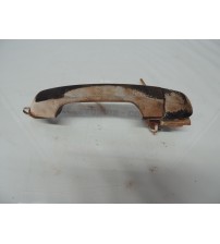 Maçaneta Externa Porta Traseira Direita Ford Ecosport 2012 Preto Traseira