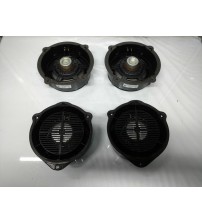 Jogo Alto Falante De Porta 4 Peças Audi Q7 V6 3.0 2011 Preto