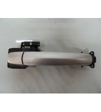 Maçaneta Externa Porta Traseira Direita Grand Vitara 2012 Prateado Traseira