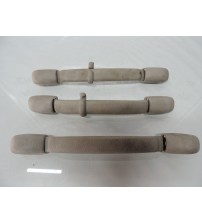 Jogo Pega Mão Teto Suzuki Grand Vitara 2012 Cinza Claro