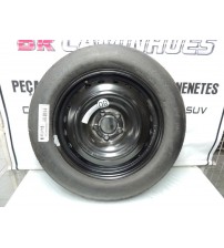 Estepe T165/80 D17 Jeep Compass Limited 2019 Preto