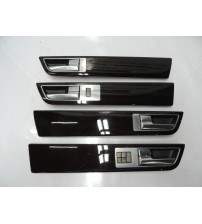 Jogo De Maçanetas Internas C/ Aplique Range Rover Sport 2011 Dianteira/traseira