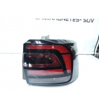 Lanterna Traseira Lado Direito Original Vw T-cross 2021 Direito Vermelho