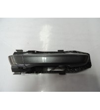 Maçaneta Externa Traseira Direita Volkswagen T-cross 2021 Cinza Traseira