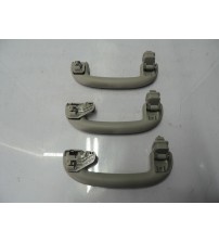 Jogo Pega Mão Teto Suzuki Vitara 4you 2017 Cinza Claro