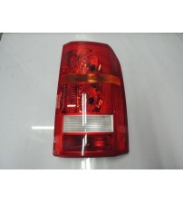 Lanterna Traseira Lado Direito Land Rover Discovery 3 2008 Direito Vermelho