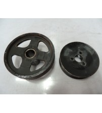 Par Polia Virabrequim E Bomba Água Ecosport 1.6 8v Flex 2012