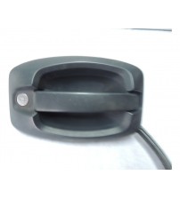 Maçaneta Externa Porta Lado Esquerdo Fiat Ducato 2020 Preto Dianteira