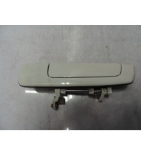 Maçaneta Externa Traseira Esquerda Original Pajero Tr4 2014 Branco Traseira