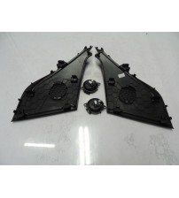 Par Tweeter Painel Com Acabamentos Citroen C4 Cactus 2020 Preto