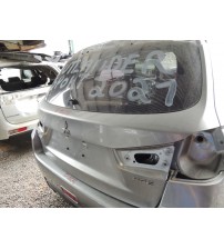 Tampa Traseira Limpa Com Vidro Outlander Sport Hpe 2021 Prateado