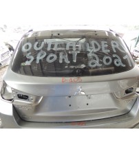 Tampa Traseira Limpa Com Vidro Outlander Sport Hpe 2021 Prateado