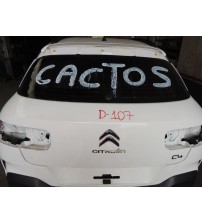 Tampa Traseira Com Vidro Citroen C4 Cactus 2020 Branco