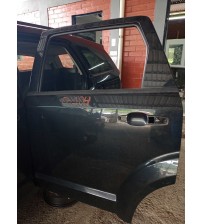 Porta Traseira Motorista Dodge Journey Ano 2008 Usada Traseira Esquerdo Preto