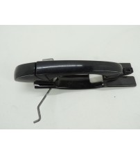 Maçaneta Externa Porta Traseira Direita Dodge Journey 2009 Preto Traseira