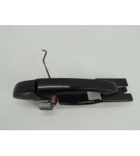 Maçaneta Externa Porta Traseira Esquerda Dodge Journey 2009 Preto Traseira