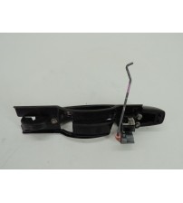 Maçaneta Externa Porta Traseira Esquerda Dodge Journey 2009 Preto Traseira