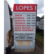 Porta Traseira Esquerda Limpa Ducato Mexicana 2020  Traseira Esquerdo Branco