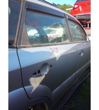 Porta Traseira Direita Hyundai Tucson 2018 Com Aplique Traseira Direito Prateado