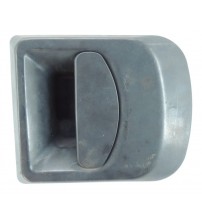 Maçaneta Externa Porta Carona Original Daily 55c16 2008 Cinza Dianteira